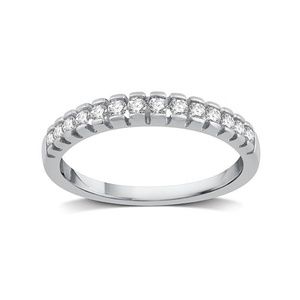 10K WG .25 CT Diamond Ring Size 8 ($599)